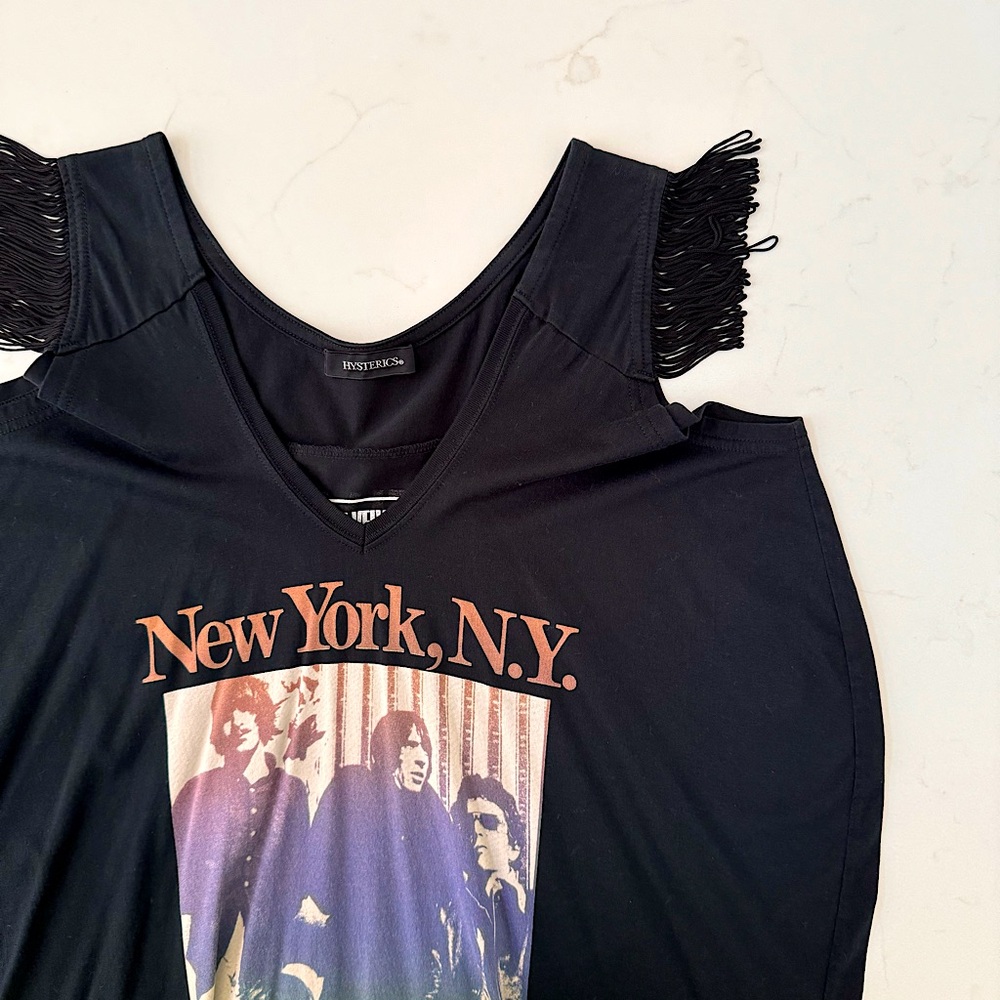 HYSTERIC GLAMOUR🇯🇵 The Velvet Underground Tunic